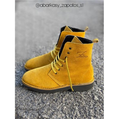 AB.Z. 27001/2 OCRA — С ДВОЙНЫМИ ШНУРКАМИ+PELLE MOCHILA AMARILLO