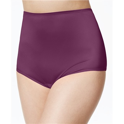 Vanity Fair Perfectly Yours Ravissant Nylon Full Brief Underwear 15712, Extended Sizes