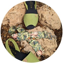 Ab.Zapatos • 3106-8 • pistacho+CINTURON BOLSOS (130)-25 (1) АКЦИЯ