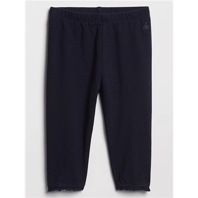Baby Lace-Trim Leggings