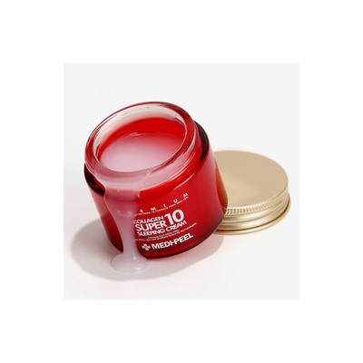 Collagen Super 10 Sleeping Cream, Омолаживающий ночной крем с коллагеном