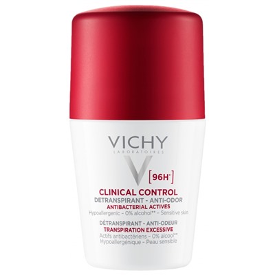 Vichy Deodorant 96H Clinical Control Detranspirant Anti-Geruch Roll-On 50 ml