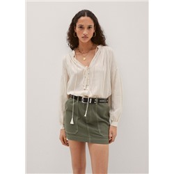 Minifalda cargo