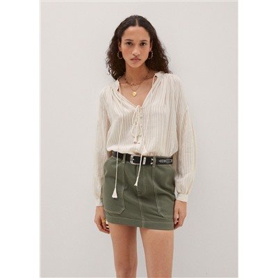 Minifalda cargo