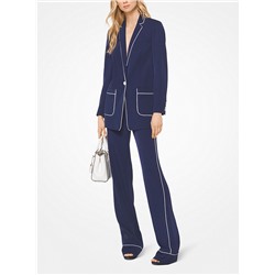 MICHAEL MICHAEL KORS Twill Piped Blazer