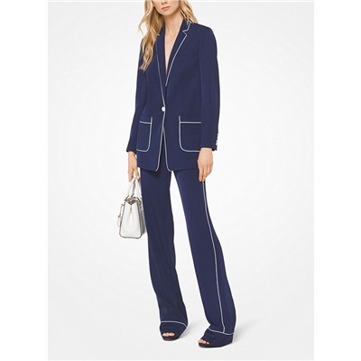 MICHAEL MICHAEL KORS Twill Piped Blazer