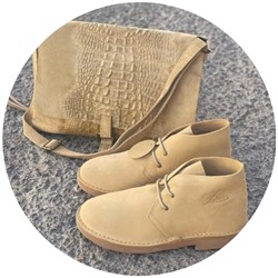 Ab. Zapatos AB.Z. SAFARY CAMEL+PELLE 17-06 COCO-beig АКЦИЯ