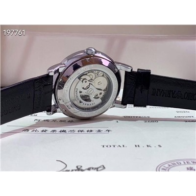 Мужские часы Emporio Arman*i  Полностью автоматические,водонепроницаемые механические мужские часы
