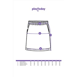 Юбка PLAYTODAY, 1124273