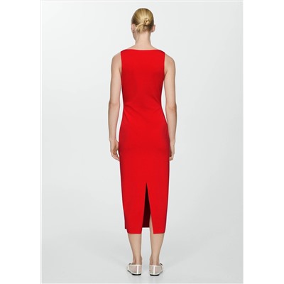 Vestido midi tirantes