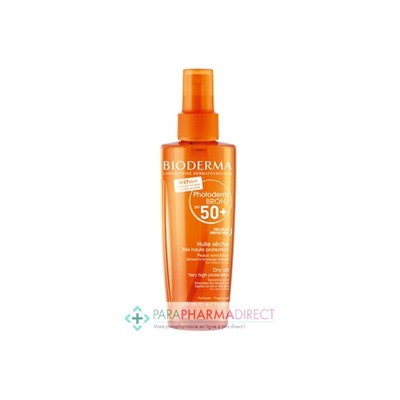 Bioderma Photoderm Bronz SPF30 Huile Sèche Haute Protection 200ml