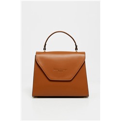 Bolso de piel Blu Camel