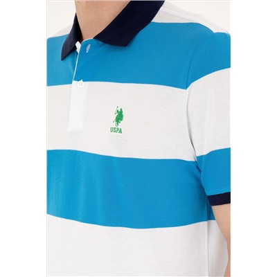 Erkek Regular Fit Polo Yaka Saks Tişört
