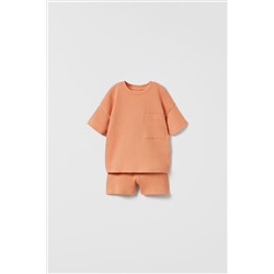 BABY/ CONJUNTO WAFFLE LISO