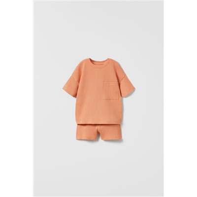 BABY/ CONJUNTO WAFFLE LISO