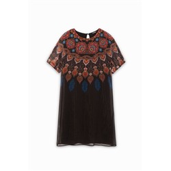 Vestido corto mandala