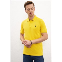 Erkek Safran Basic Polo Yaka Tişört