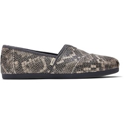 Black Faux Snake Women's Classics