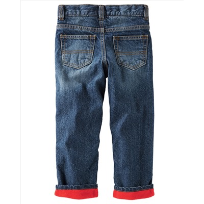 Fleece-Lined Jeans