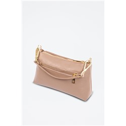 Bandolera de piel Arvier - Beige