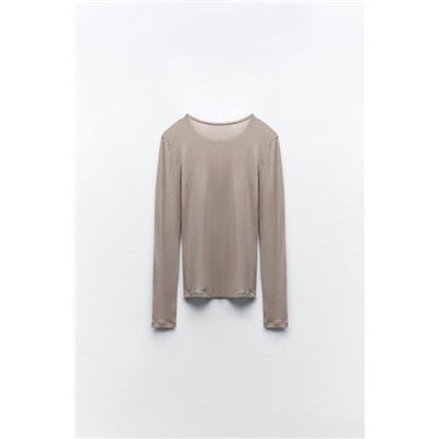 SEMI-SHEER SUPIMA® COTTON TOP