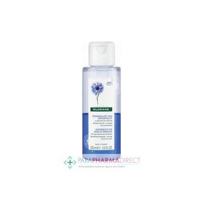 Klorane Bleuet Démaquillant Yeux Waterproof 100ml