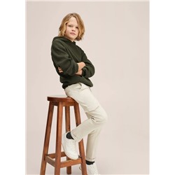 Jersey punto capucha -  Niño | MANGO OUTLET España