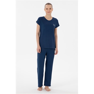 Kadın Lacivert Pijama Takımı