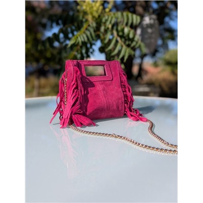 КОМБО Ab.Zapatos • 3106-8 • magenta + Итальянская мини сумочка AB.Z · Pelle · Miniflec fuxia АКЦИЯ
