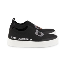 Karl Lagerfeld Paris Clarke Low Top Embellished Slip On Shoes