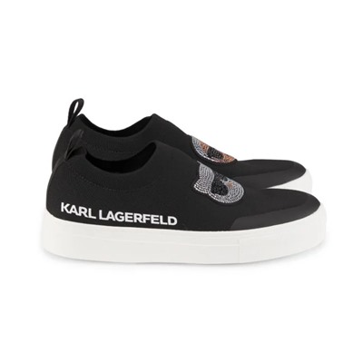 Karl Lagerfeld Paris Clarke Low Top Embellished Slip On Shoes