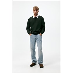 SUDADERA POLO COMBINADO