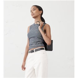 Ribbed Racer Tank