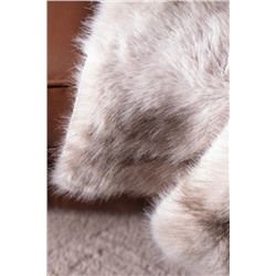 Allure Peluş Koltuk Şalı - Gri