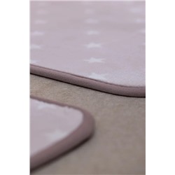 Félicité Yıldızlı 2'li Banyo Paspası - Pembe