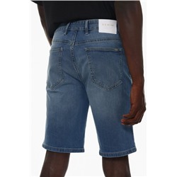 Bermuda vaquera slim