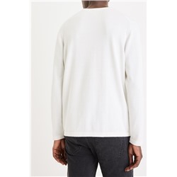 Jersey regular fit - Blanco