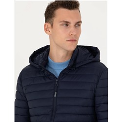 Lacivert Slim Fit Mont