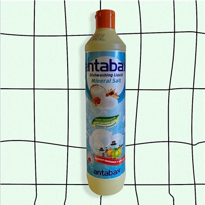 Средство для мытья посуды Минеральная соль Аntabax 500 мл