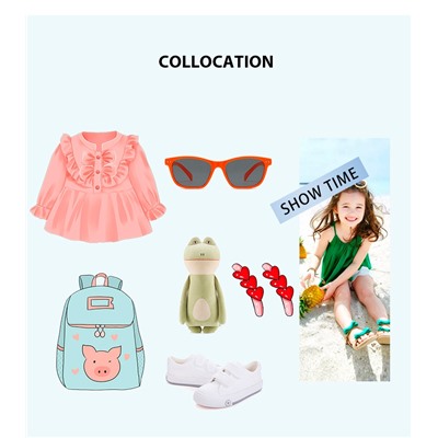 IQ10079 - Детские солнцезащитные очки ICONIQ Kids S5013 С23 красный