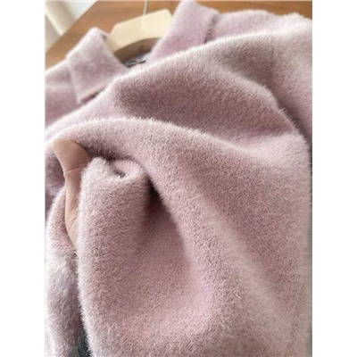 Женский мягкий укороченный пуловер из пушистой пряжи с короткими рукавами и молнией ZAR*A ОРИГИНАЛ!