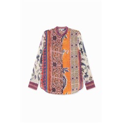 Camisa boho paisley
