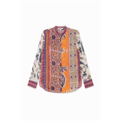 Camisa boho paisley