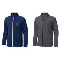 CRIVIT® Klinder Fleecejacke Jungen, mit Kinnschutz