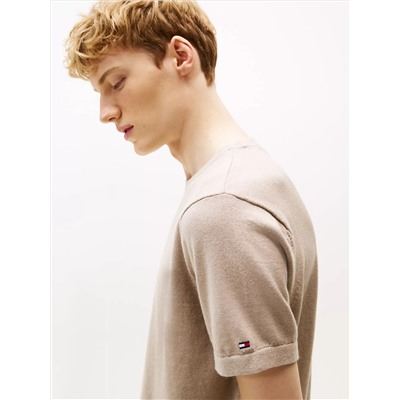 Cotton-Linen T-Shirt Sweater