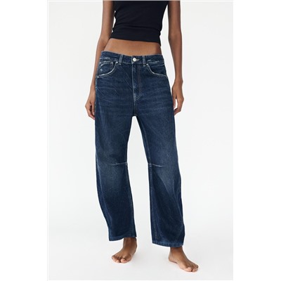 RELAXED BALLOON MID-WAIST TRF JEANS
