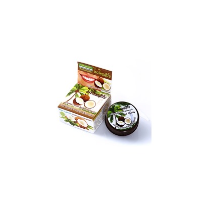 Круглая Зубная паста с кокосом 25 гр /  Toothpaste Siam Spa COCONUT 25 gr