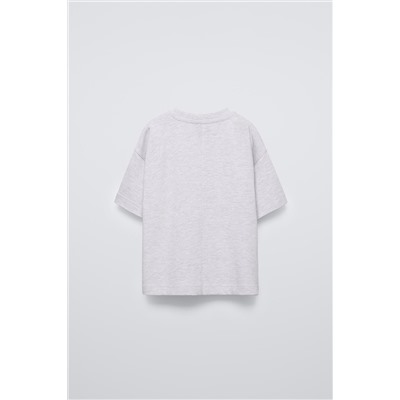 T-SHIRT WITH EMBROIDERED MOTIFS
