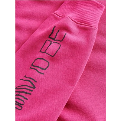 Hoodie in kräftigem Farbton