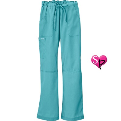 Butter-Soft Scrubs by UA™ Women's PETITE 6 Pocket Cargo Drawstring Pant